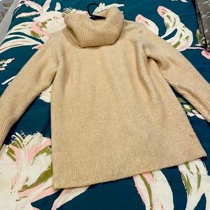 Large cowl neck sweater